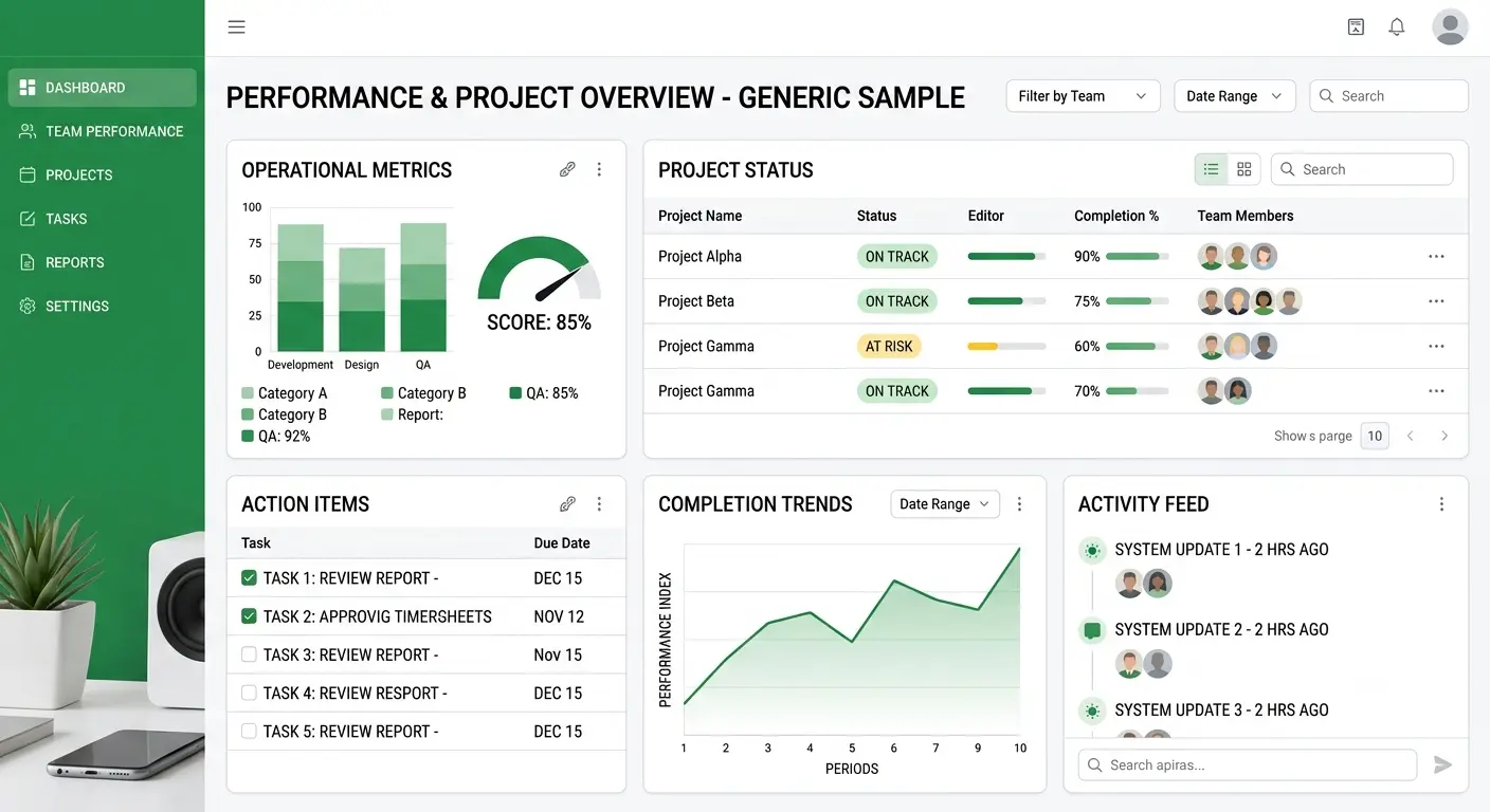 Manager Dashboard Details